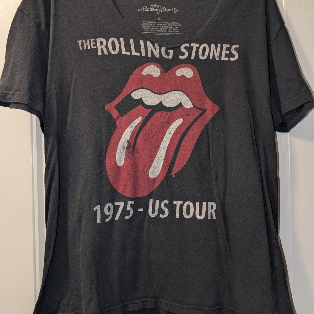 Rolling Stones 1975 US Tour T-Shirt